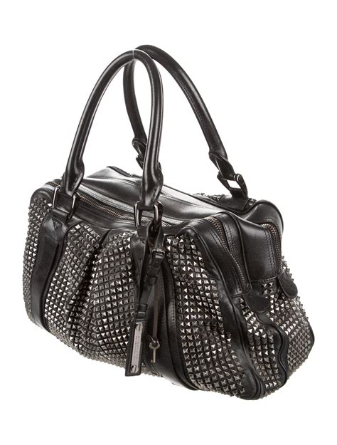 burberry pouch sale|Burberry studded leather knight bag.